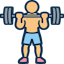 Strict barbell curl